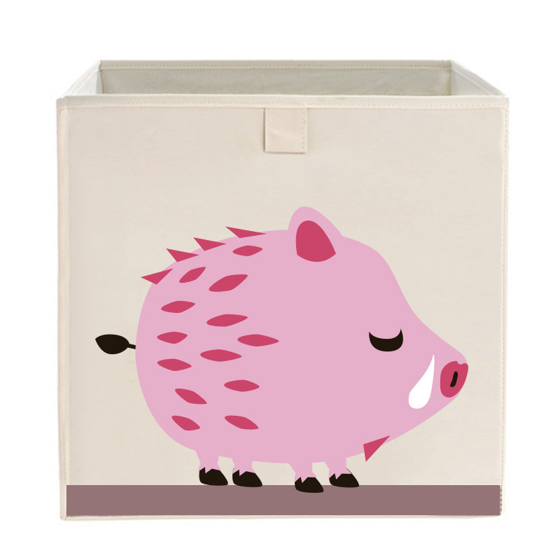 Caja de almacenamiento de juguetes para niños Caja de almacenamiento plegable de tela